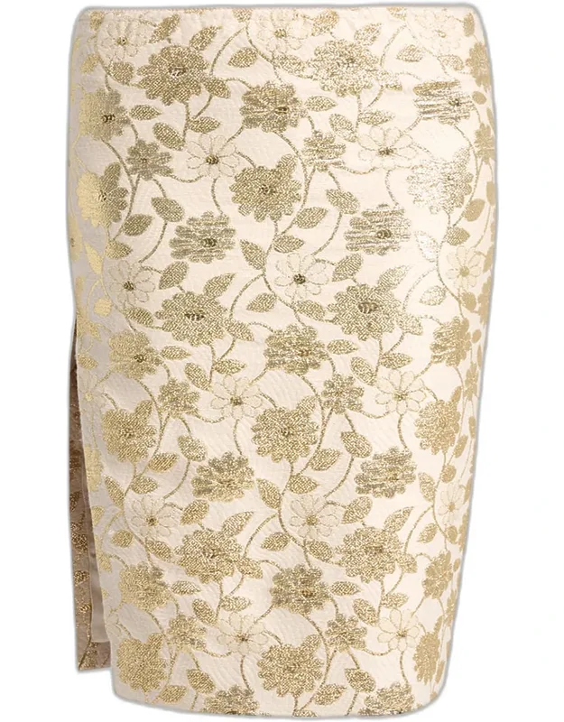 Brocade Midi Skirt
