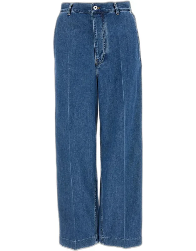 Wide-leg Jeans
