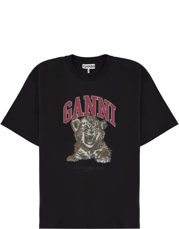T-shirt With Tiger Print