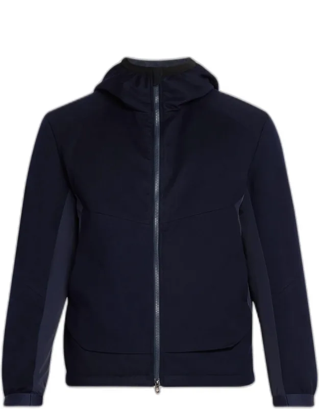 Predator 3.0 Water-resistant Padded Wool Jacket With Hood