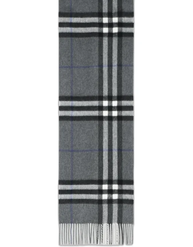 Giant Check Cashmere Scarf