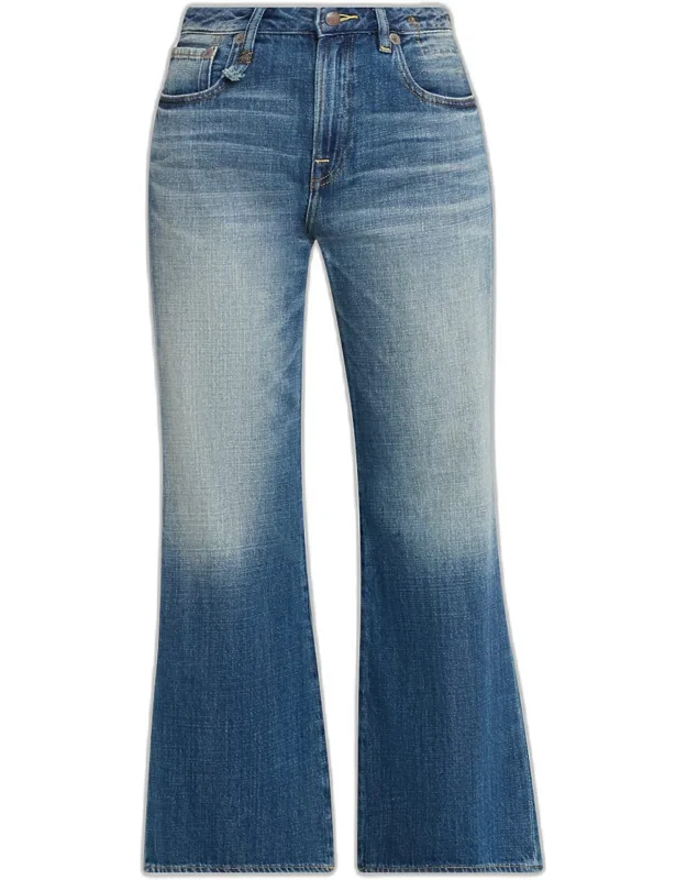 Cropped Flare Jeans