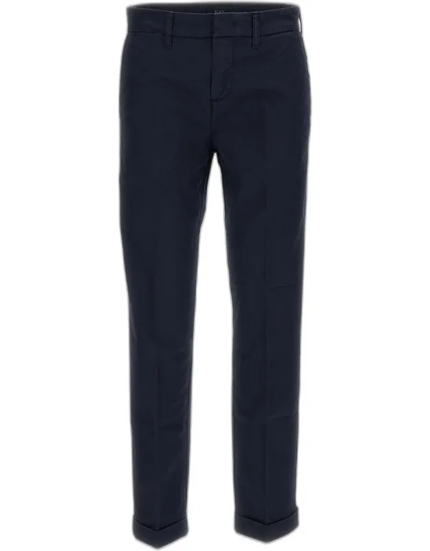 Stretch-cotton Pants