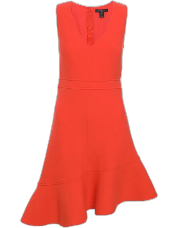 Poppy Wool Sleeveless Mini Dress