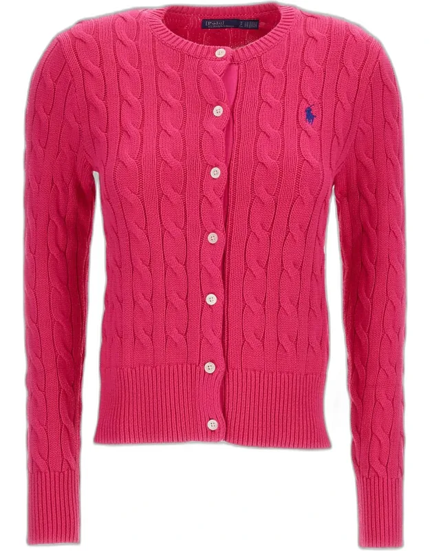Cable-knit Cardigan.