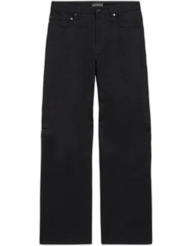 Wide-leg Jeans