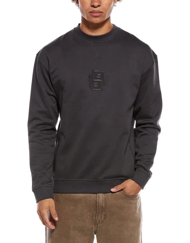 Bb Patch Crewneck Sweatshirt