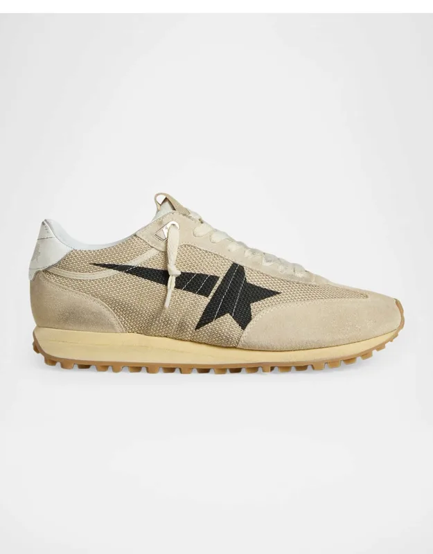 Running Marathon Mesh And Suede Sneakers