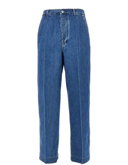 Atlantic Blue Wash Wide Leg Jeans