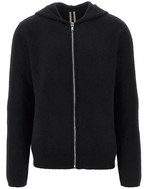 Knitted Full-zip Hoodie