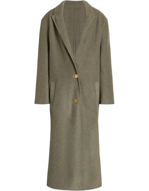 Relaxed Fit Long Coat