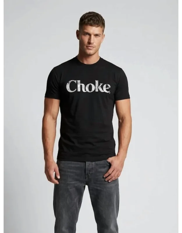 Choke Graphic Cotton T-shirt