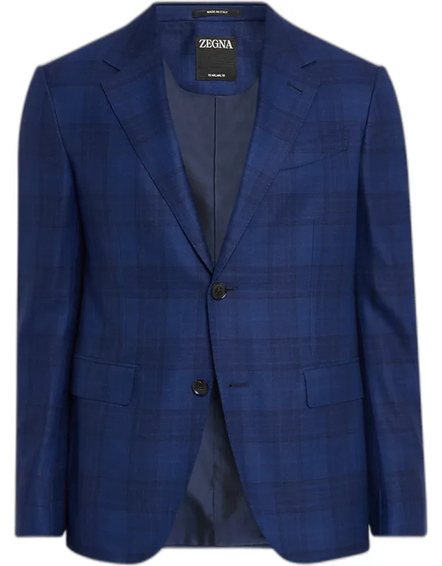 15milmil15 Wool Plaid Sport Coat