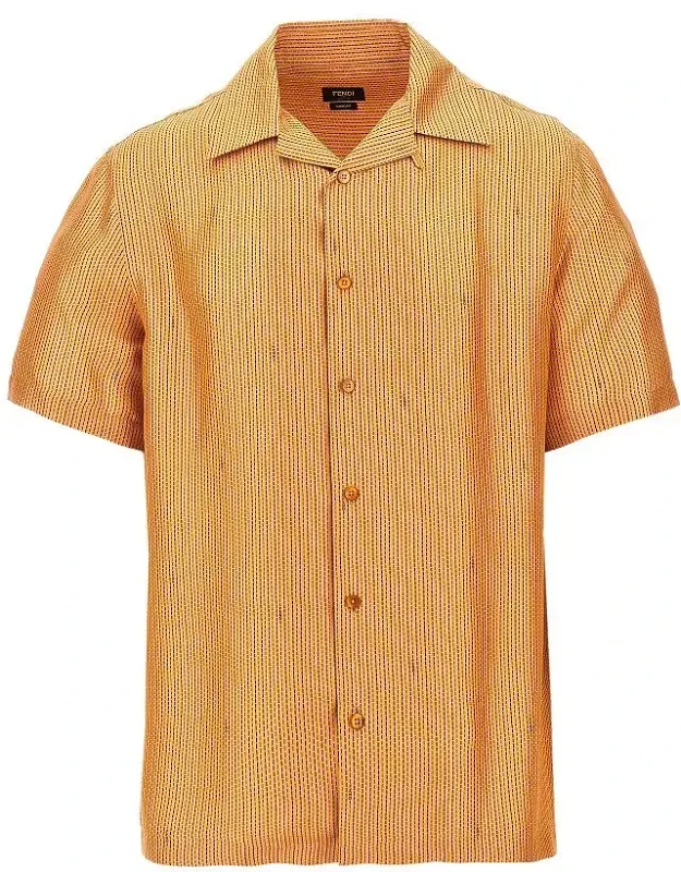 Selleria Motif Silk Shirt