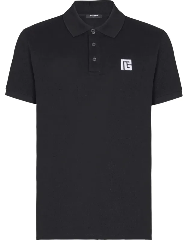 Logo-embroidered Polo Shirt