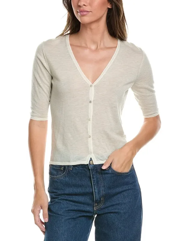 Micro Stripe Cardigan