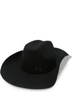 Logo-embroidered Felt Hat