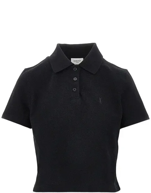 Cropped Polo Shirt