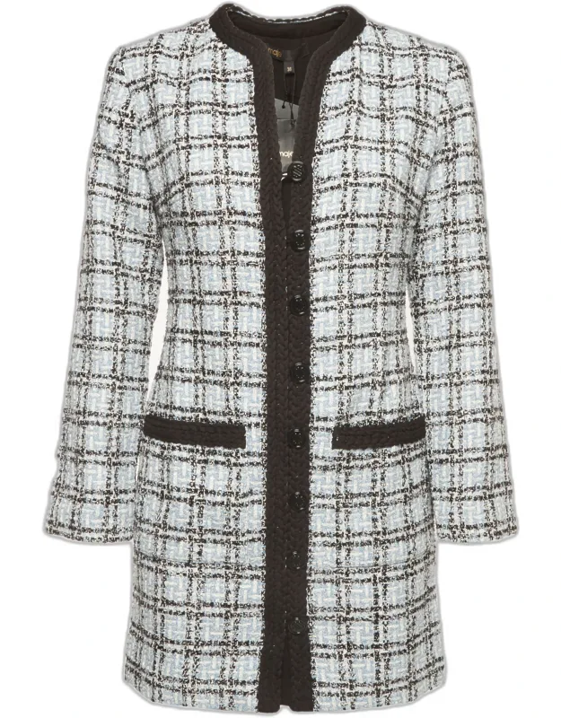 Tweed Long Sleeve Mini Dress