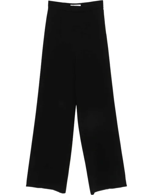 Zip-fastening Palazzo Pants