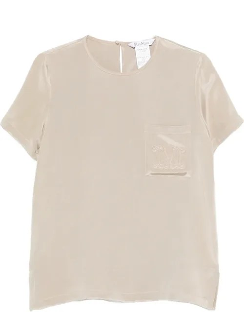 Logo-embroidered Pocket T-shirt