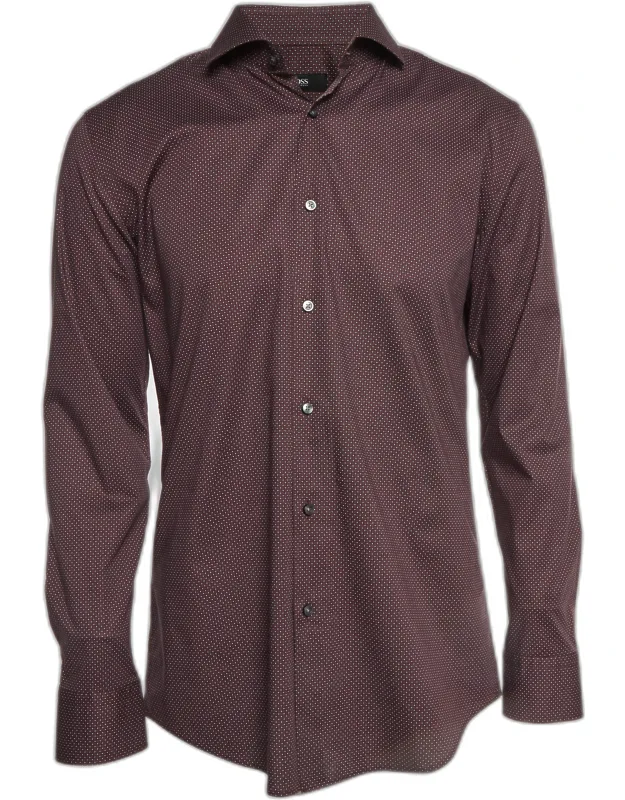 Geometric Print Cotton Shirt