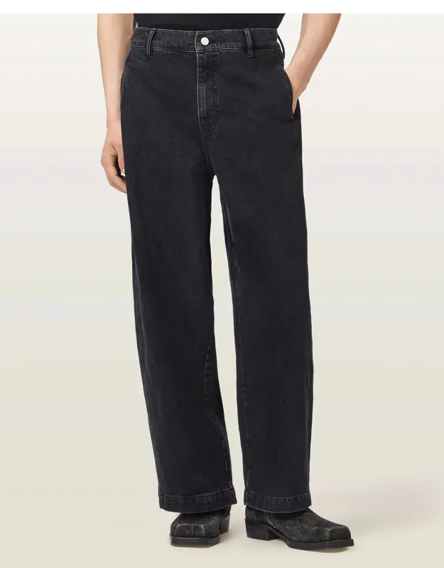 Barrel Leg Denim Jeans