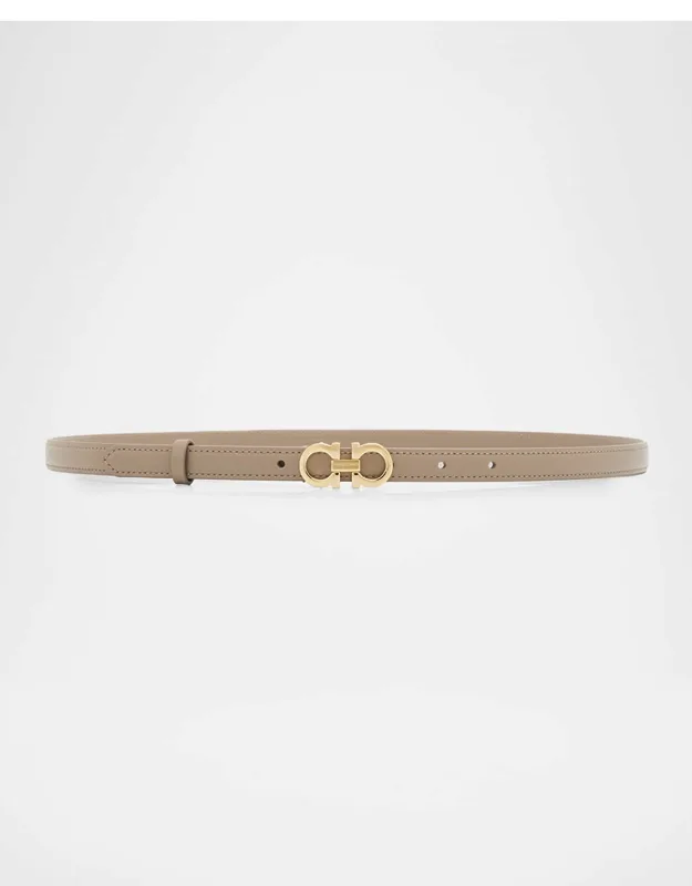 Thin Leather Belt