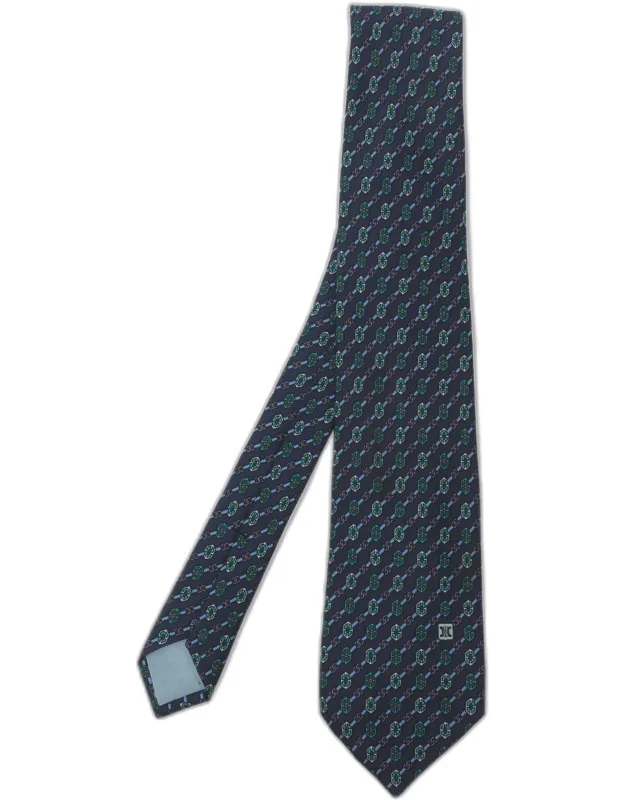 Printed Silk Neck Tie