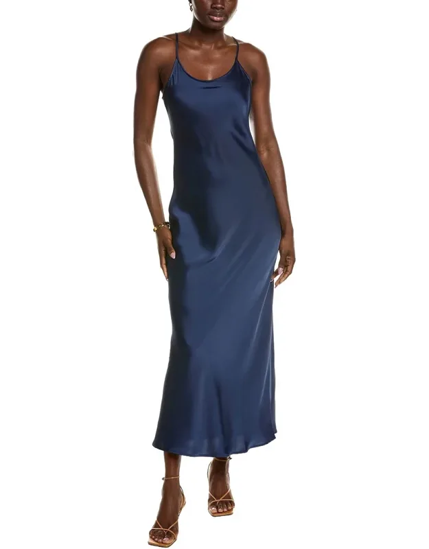 Satin Straight Dress