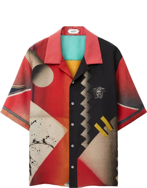 Medusa-head Graphic-print Shirt