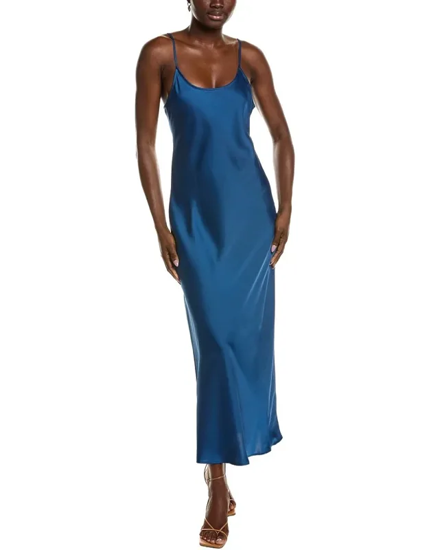 Satin Straight Dress