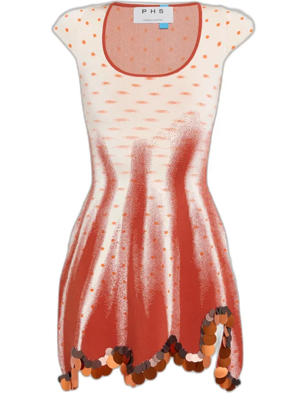 Embellished Mini Dress