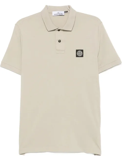 Logo-patch Piqué Polo Shirt