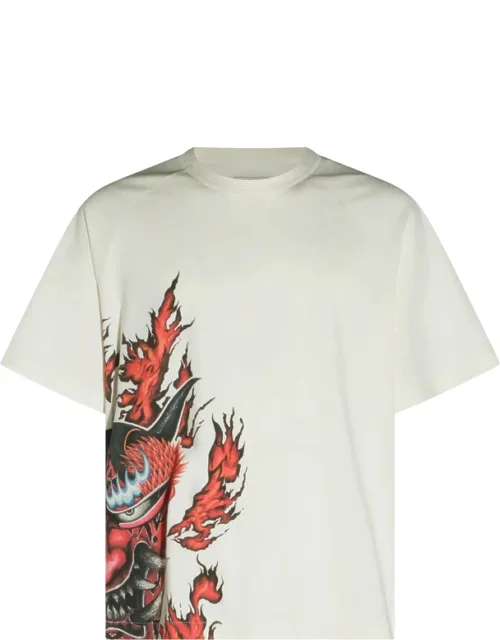 Graphic-print Raglan-sleeve T-shirt