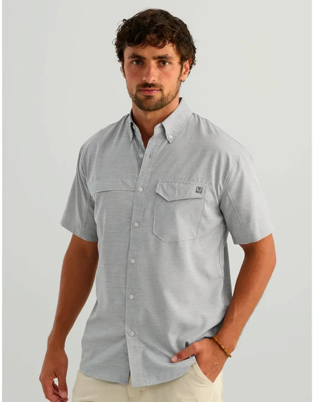 Tide Point Heather Ripstop Short Sleeve Shirt