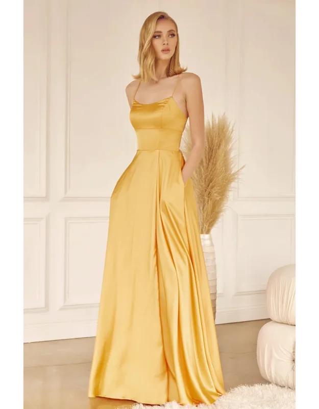 Simple Satin Dress