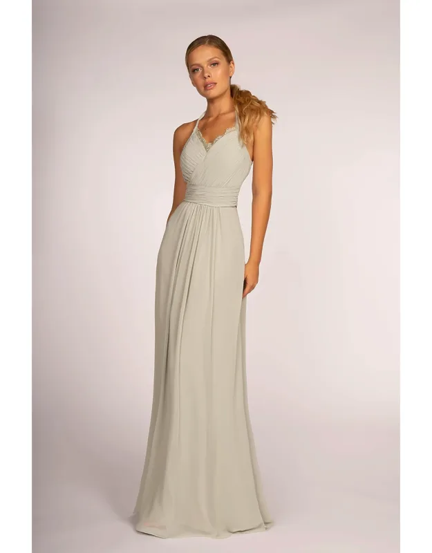 Long Bridesmaid Classy Dress