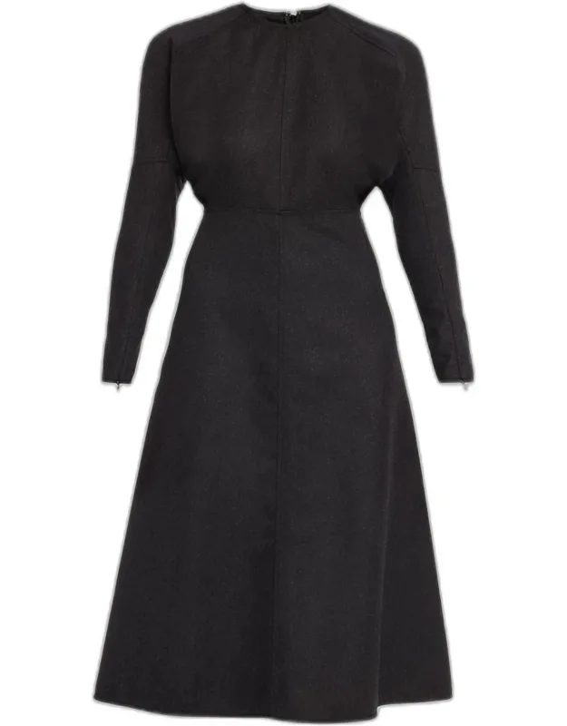 A-line Midi Dress
