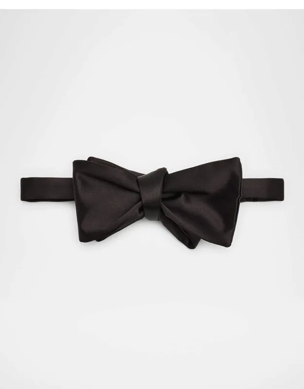 Satin Self-tie Butterfly Bow Tie