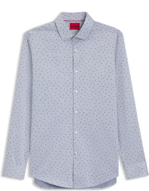 Printed Dobby Cotton Shirt