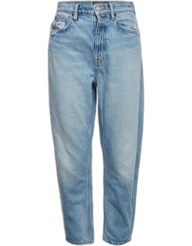Denim Curved Taper Jeans