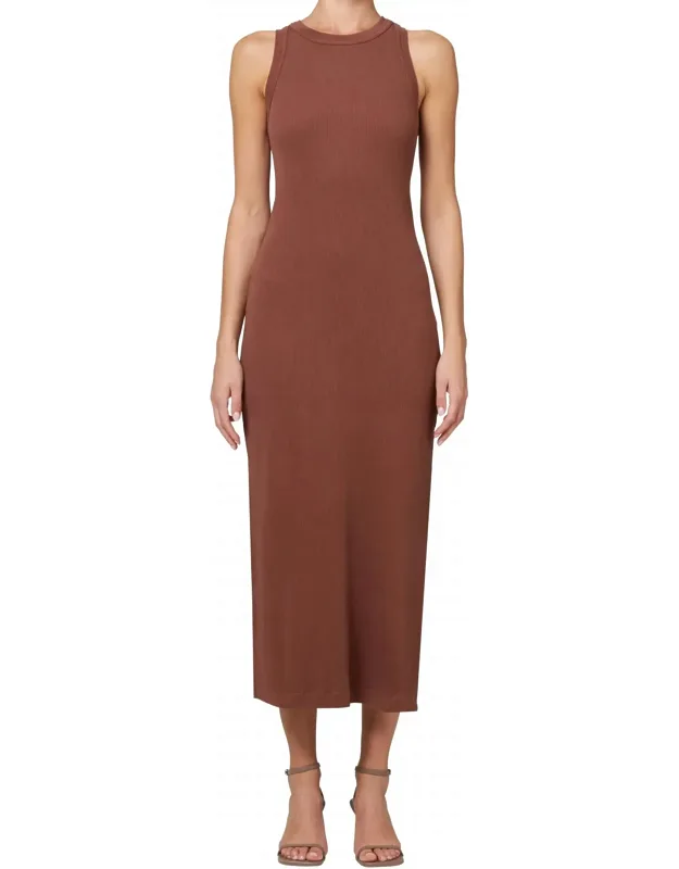 Isabel Rib Tank Dress
