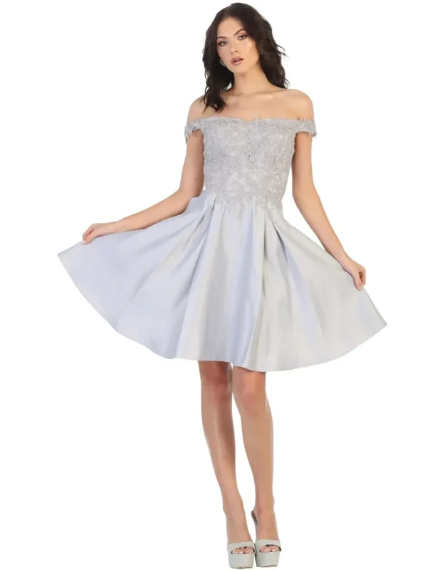 Off Shoulder Cocktail Dress