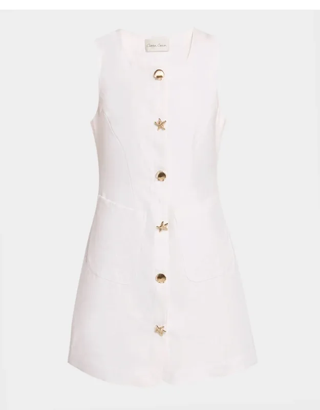 Rhapsody Linen Mini Dress