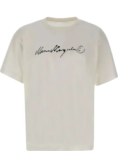 Signature-print T-shirt