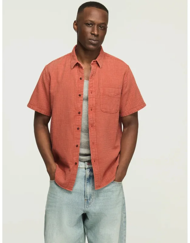Short Sleeve Double Gauze Shirt