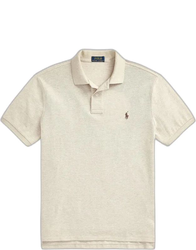 Basic Mesh Cotton Polo Shirt