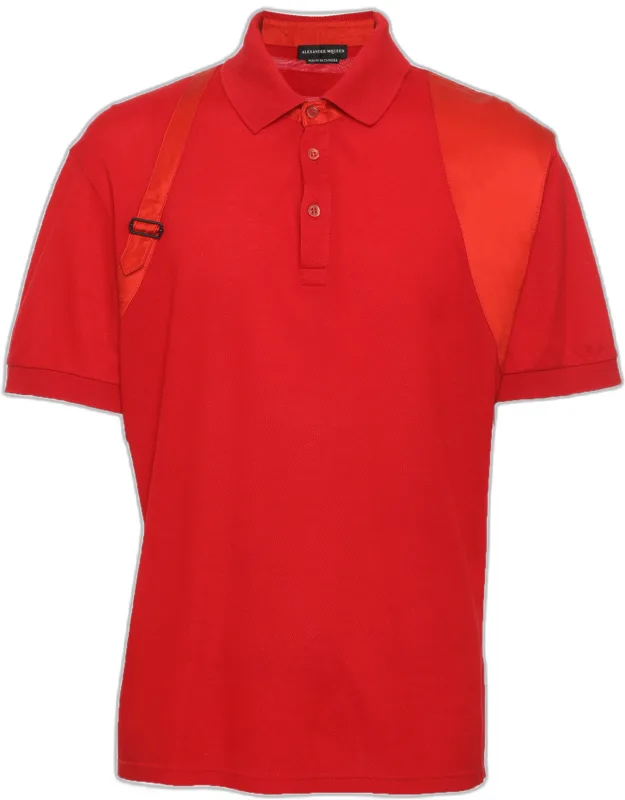 Cotton Knit Polo T-shirt