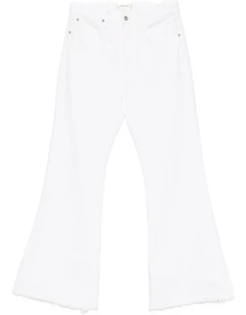 Frayed-hem Jeans